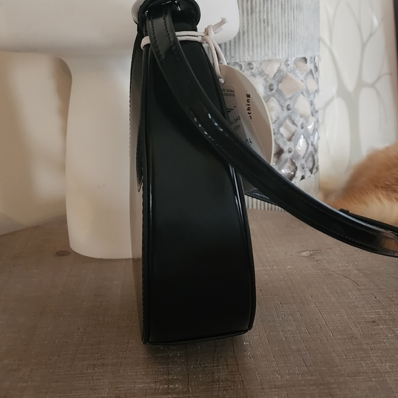 Staud Mini Moon Bag (Black) - Picture 8 of 12